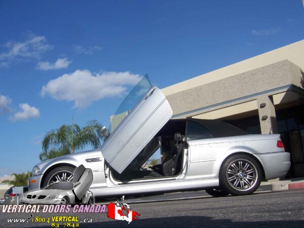 BMW 3 Series 1998-2006 2DR E46 Lambo Vertical Doors Kit - Image 16