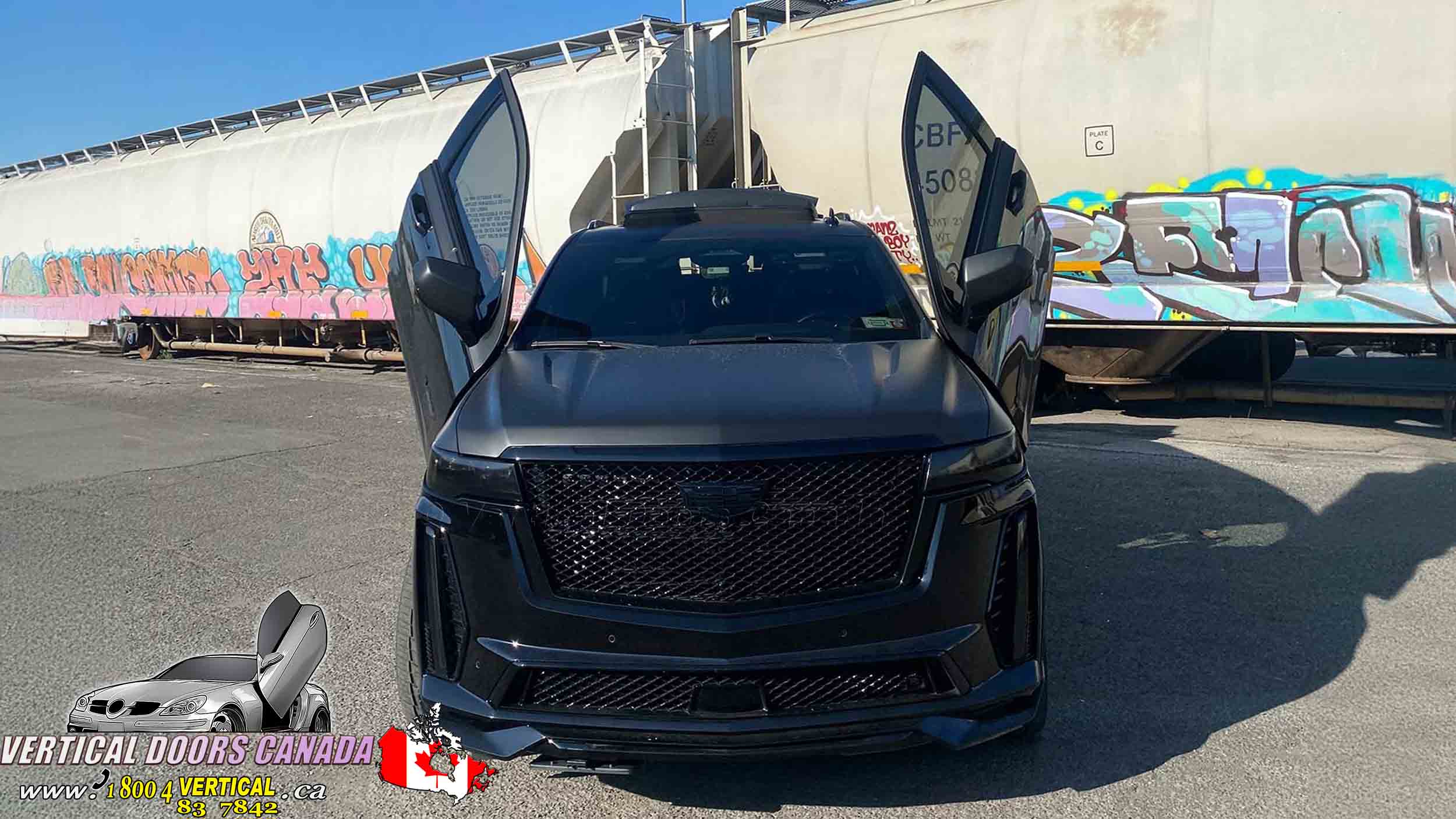 Cadillac Escalade 2021-2026 Lambo Vertical Doors Kit - VDCCADESC21 - Image 5