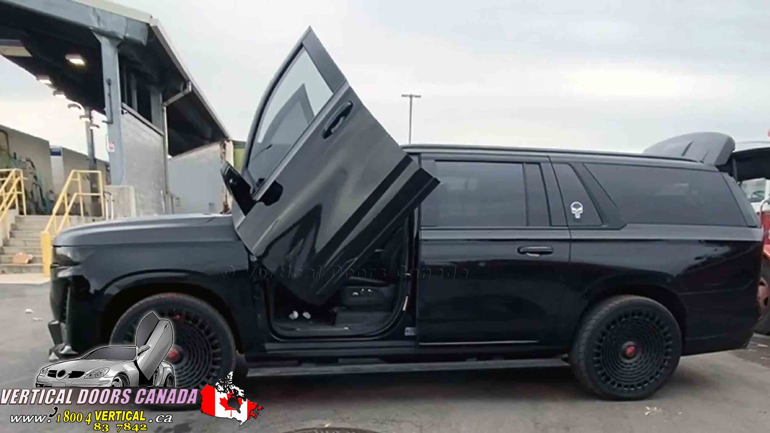 Cadillac Escalade 2021-2026 Lambo Vertical Doors Kit - VDCCADESC21 - Image 4