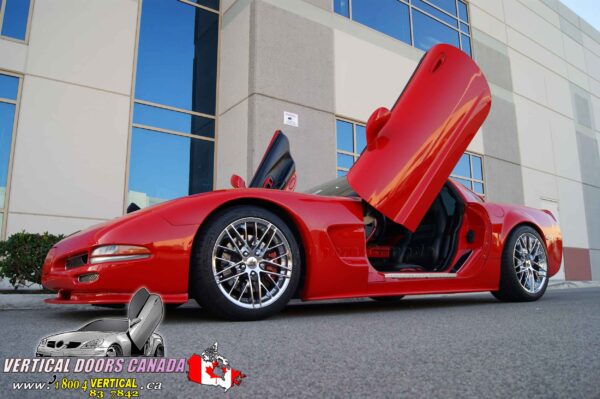 Chevrolet Corvette C5 1997-2004 Lambo Vertical Doors Kit