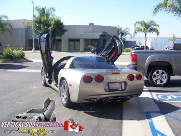 Chevrolet Corvette C5 1997-2004 Lambo Vertical Doors Kit - Image 9