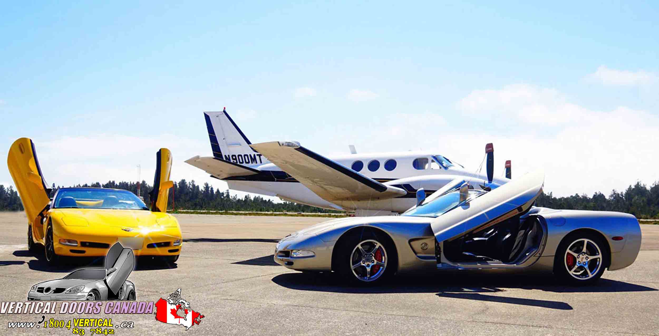 Chevrolet Corvette C5 1997-2004 ZLR ( Discontinued ) Lambo Vertical Doors Kit - VDCCHEVYCORZLR9704