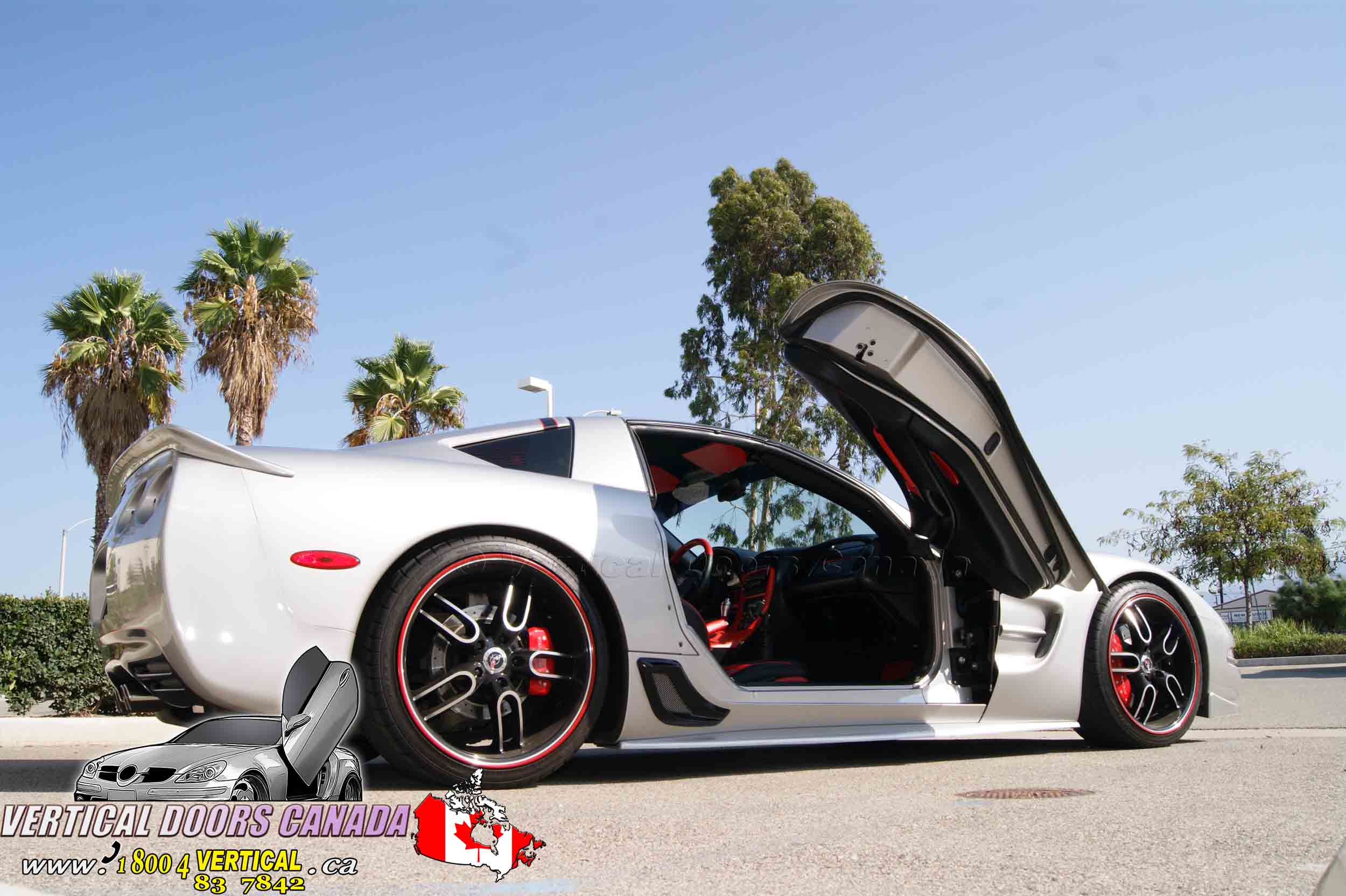 Chevrolet Corvette C5 1997-2004 ZLR ( Discontinued ) Lambo Vertical Doors Kit - VDCCHEVYCORZLR9704 - Image 5