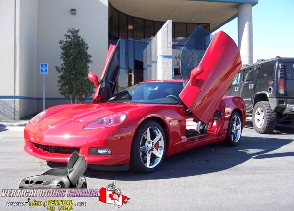 Chevrolet Corvette C6 2005-2013 Lambo Vertical Doors Kit - Image 36