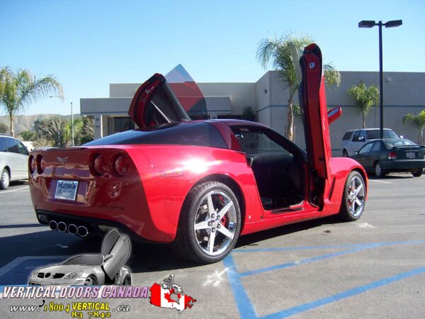 Chevrolet Corvette C6 2005-2013 Lambo Vertical Doors Kit - Image 34