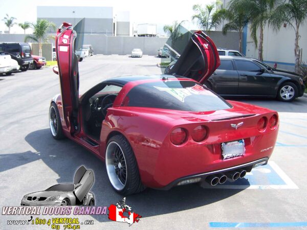 Chevrolet Corvette C6 2005-2013 Lambo Vertical Doors Kit - Image 19