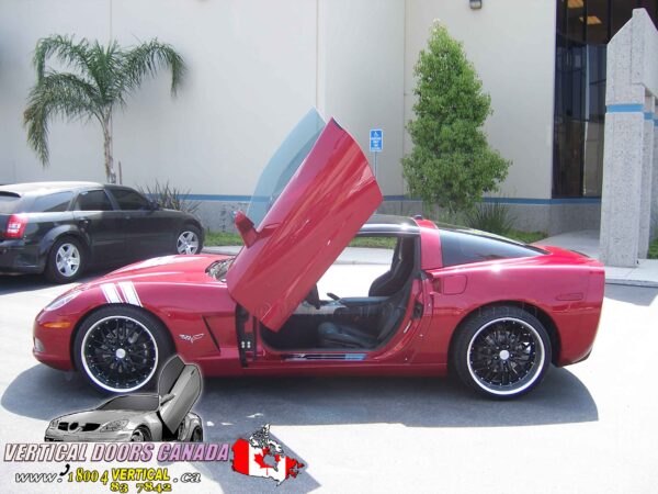 Chevrolet Corvette C6 2005-2013 Lambo Vertical Doors Kit - Image 18