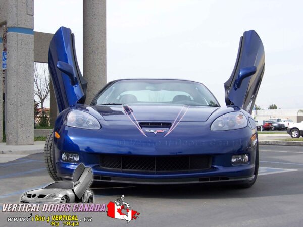 Chevrolet Corvette C6 2005-2013 Lambo Vertical Doors Kit - Image 12