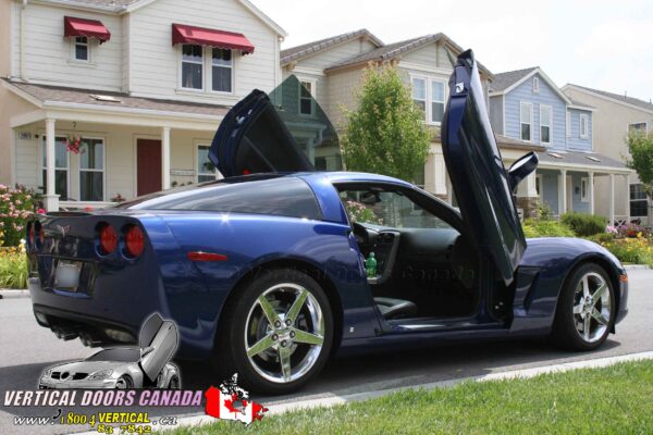 Chevrolet Corvette C6 2005-2013 Lambo Vertical Doors Kit - Image 11