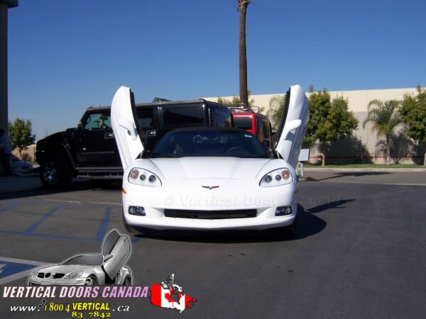 Chevrolet Corvette C6 2005-2013 Lambo Vertical Doors Kit - Image 5