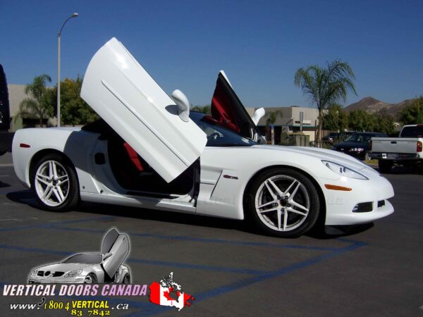 Chevrolet Corvette C6 2005-2013 Lambo Vertical Doors Kit - Image 4