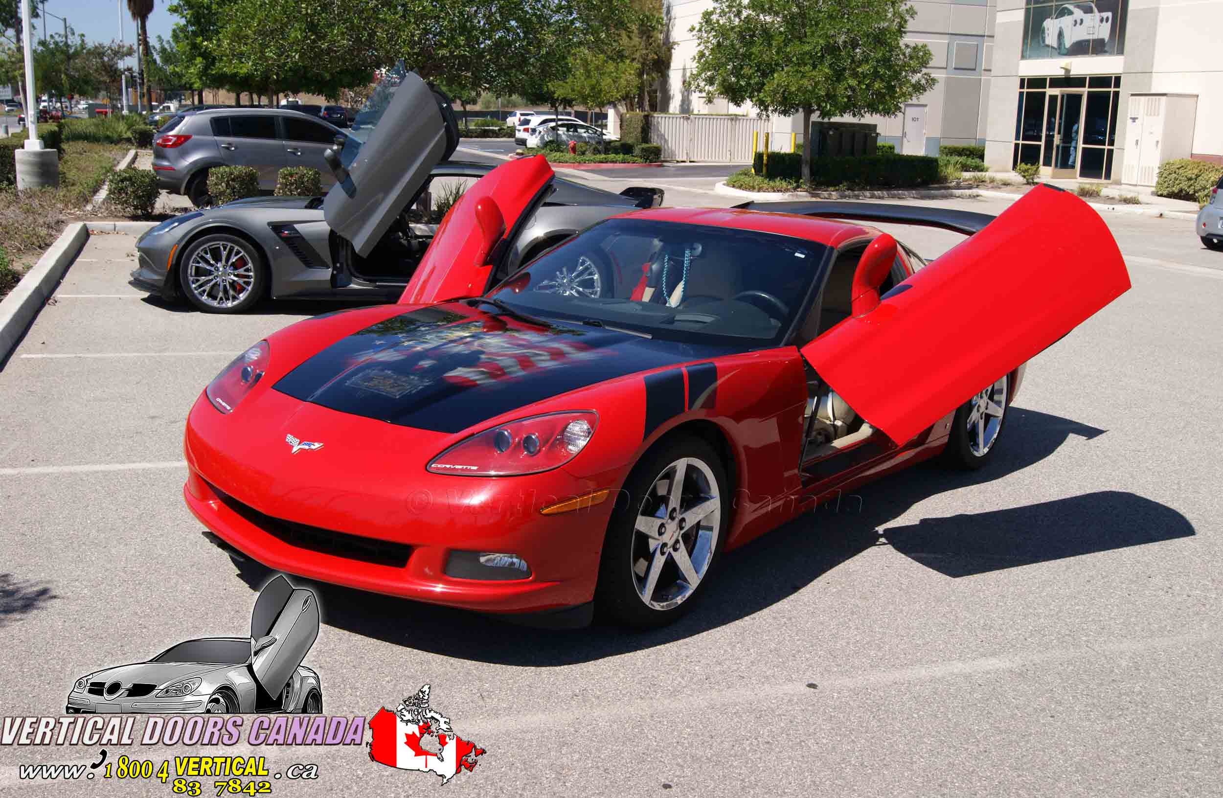 Chevrolet Corvette C6 2005-2013 ZLR ( Discontinued ) Lambo Vertical Doors Kit - VDCCHEVYCORZLRC60513 - Image 49