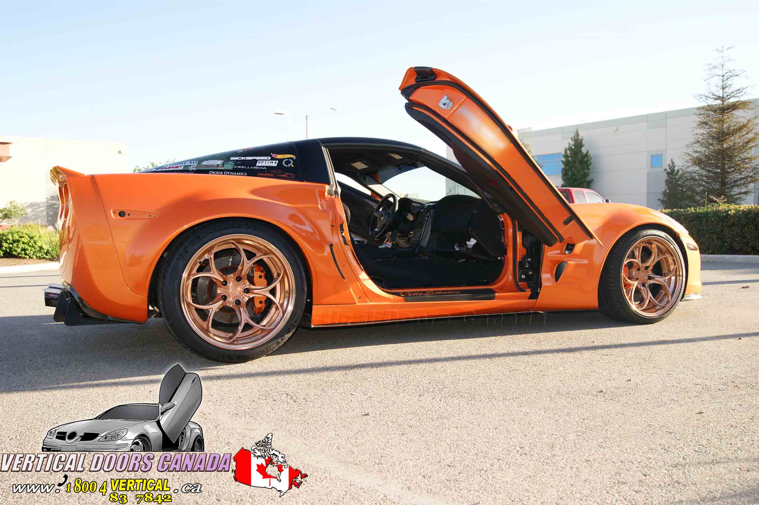 Chevrolet Corvette C6 2005-2013 ZLR ( Discontinued ) Lambo Vertical Doors Kit - VDCCHEVYCORZLRC60513 - Image 40