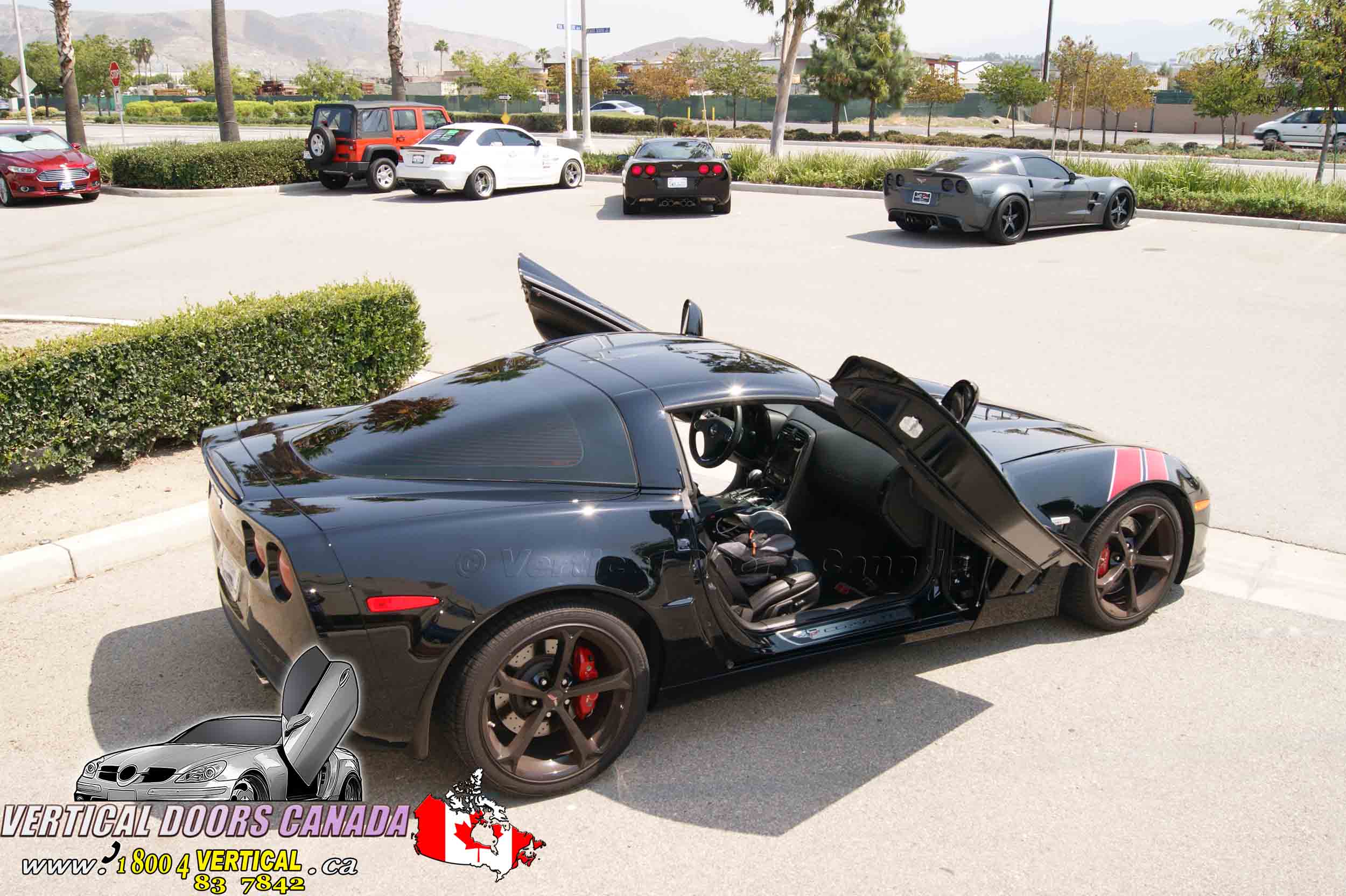 Chevrolet Corvette C6 2005-2013 ZLR ( Discontinued ) Lambo Vertical Doors Kit - VDCCHEVYCORZLRC60513 - Image 27