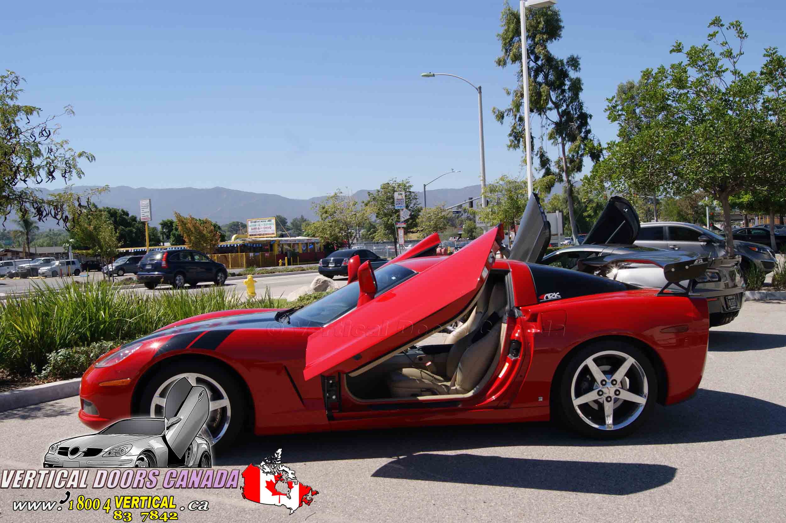 Chevrolet Corvette C6 2005-2013 ZLR ( Discontinued ) Lambo Vertical Doors Kit - VDCCHEVYCORZLRC60513 - Image 22