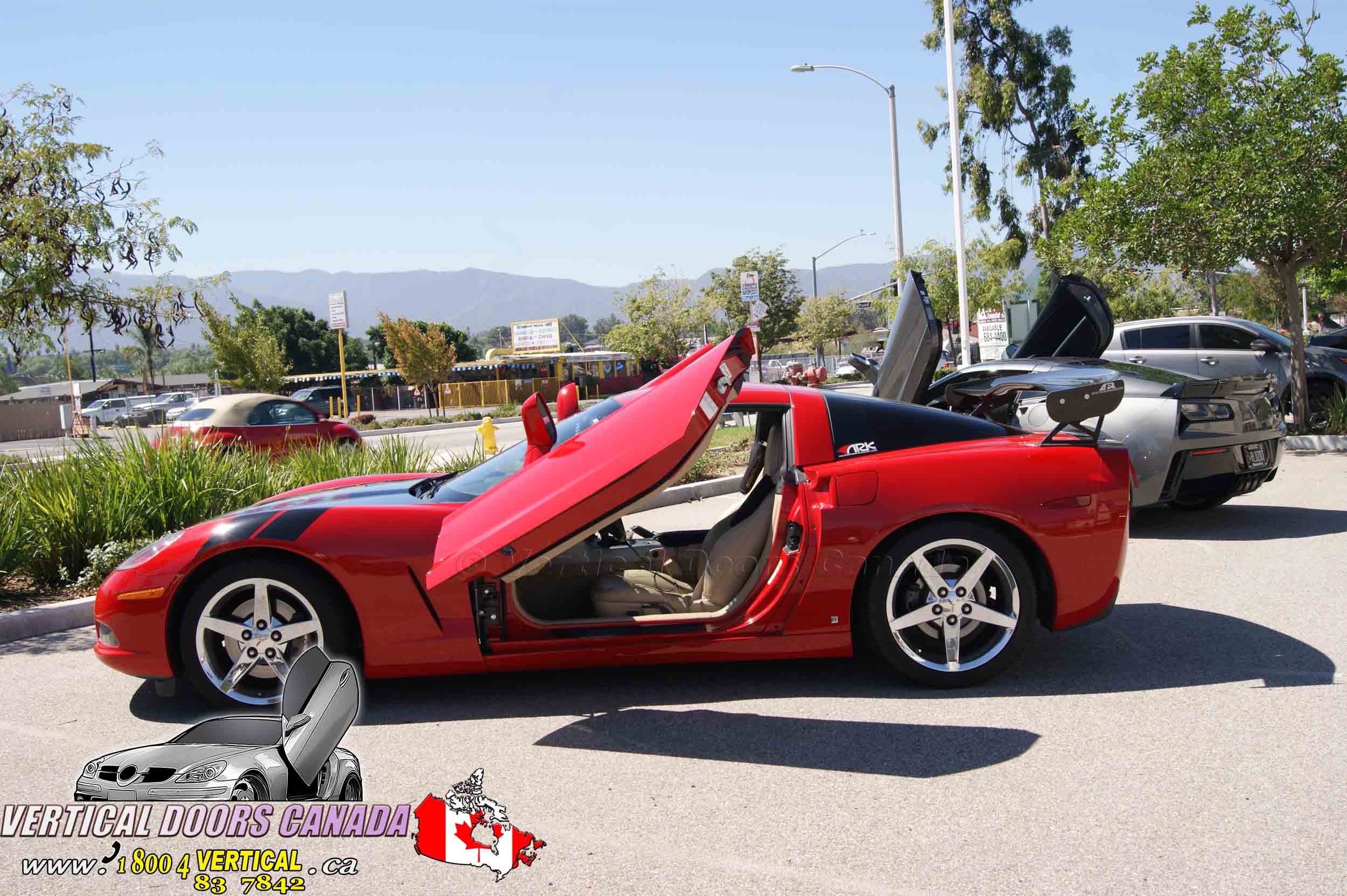 Chevrolet Corvette C6 2005-2013 ZLR ( Discontinued ) Lambo Vertical Doors Kit - VDCCHEVYCORZLRC60513 - Image 21