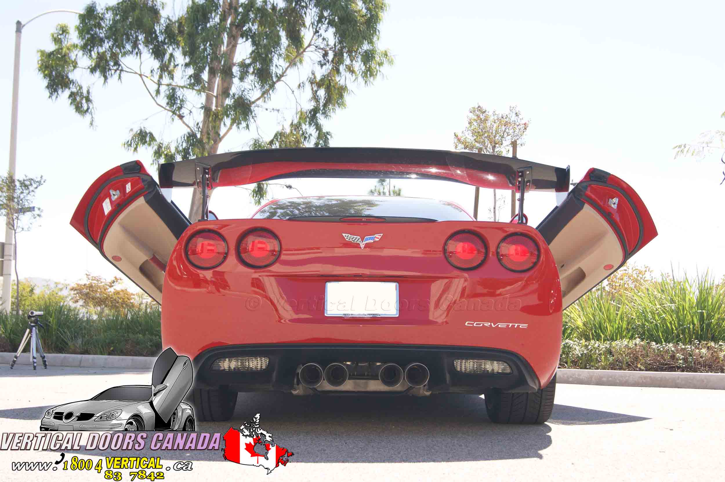 Chevrolet Corvette C6 2005-2013 ZLR ( Discontinued ) Lambo Vertical Doors Kit - VDCCHEVYCORZLRC60513 - Image 18