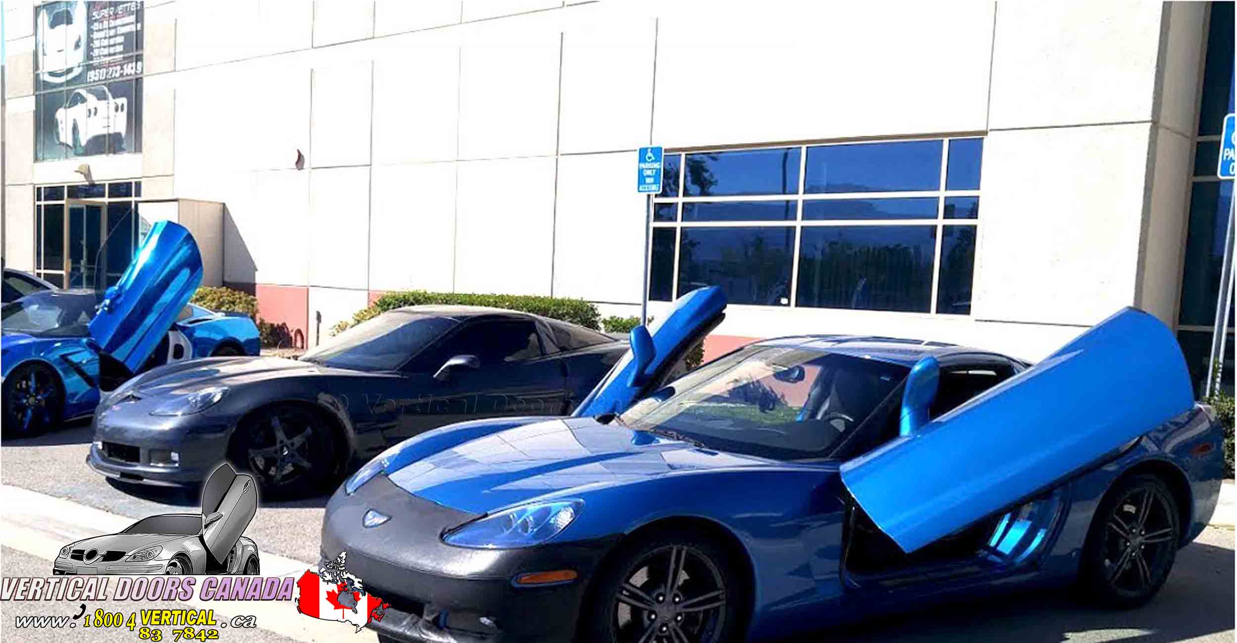 Chevrolet Corvette C6 2005-2013 ZLR ( Discontinued ) Lambo Vertical Doors Kit - VDCCHEVYCORZLRC60513 - Image 14