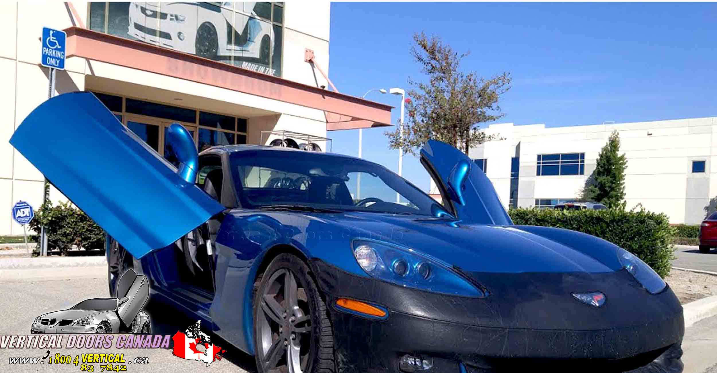 Chevrolet Corvette C6 2005-2013 ZLR ( Discontinued ) Lambo Vertical Doors Kit - VDCCHEVYCORZLRC60513 - Image 13