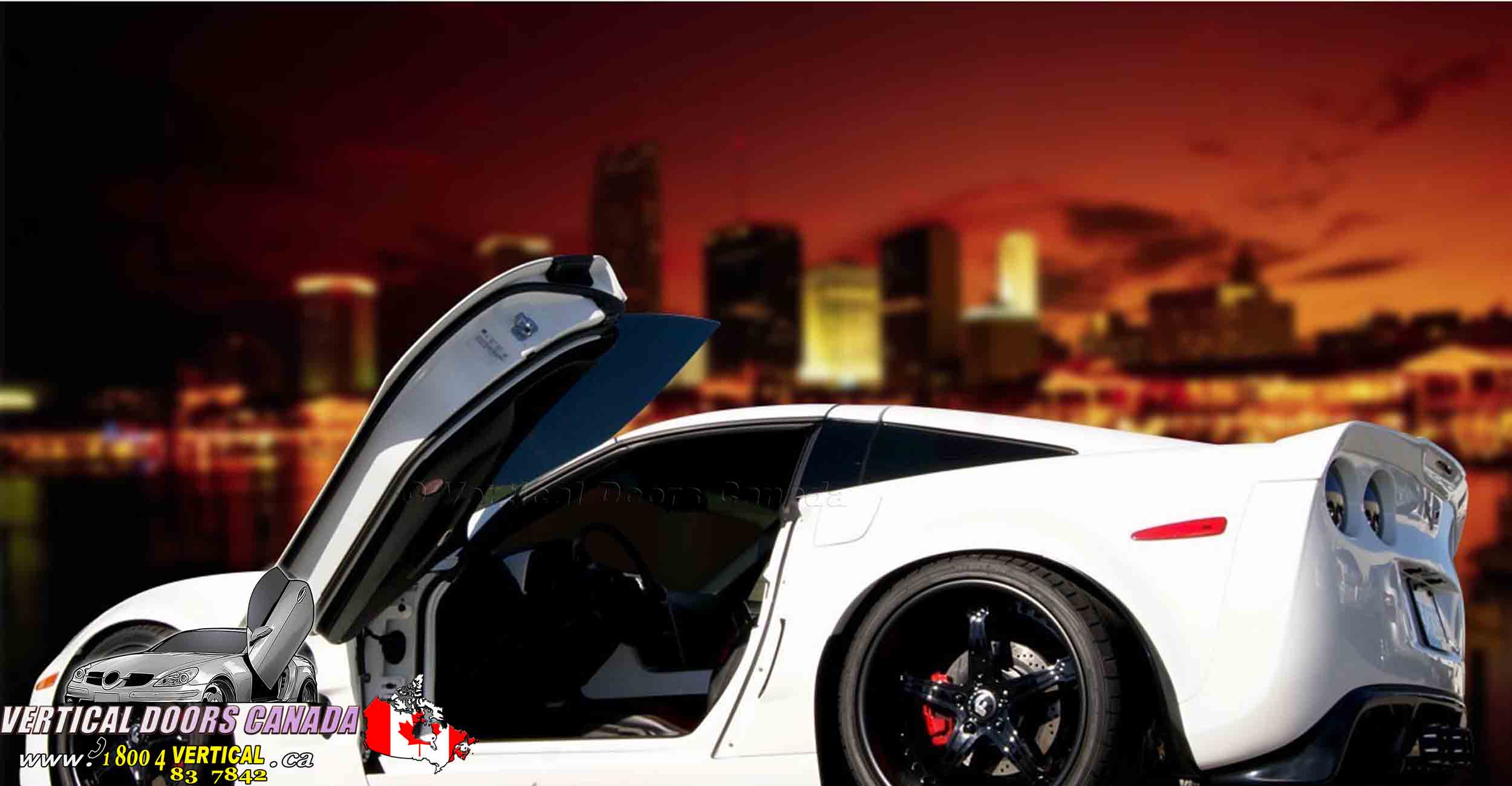 Chevrolet Corvette C6 2005-2013 ZLR ( Discontinued ) Lambo Vertical Doors Kit - VDCCHEVYCORZLRC60513 - Image 12