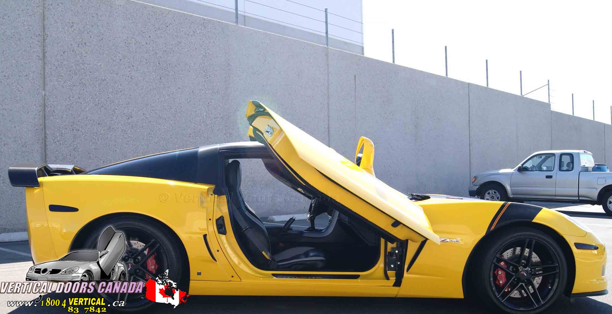Chevrolet Corvette C6 2005-2013 ZLR ( Discontinued ) Lambo Vertical Doors Kit - VDCCHEVYCORZLRC60513 - Image 11