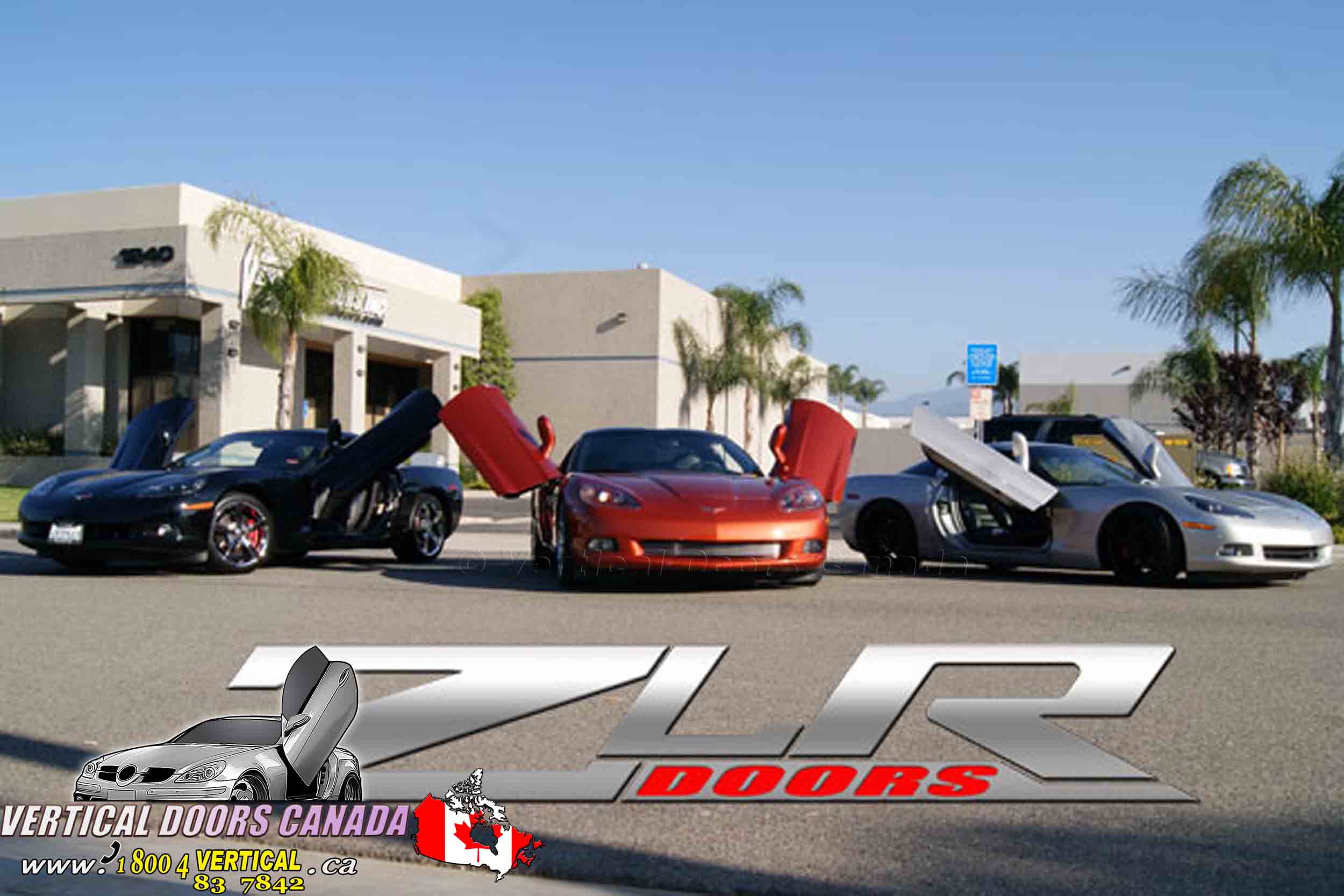 Chevrolet Corvette C6 2005-2013 ZLR ( Discontinued ) Lambo Vertical Doors Kit - VDCCHEVYCORZLRC60513 - Image 10