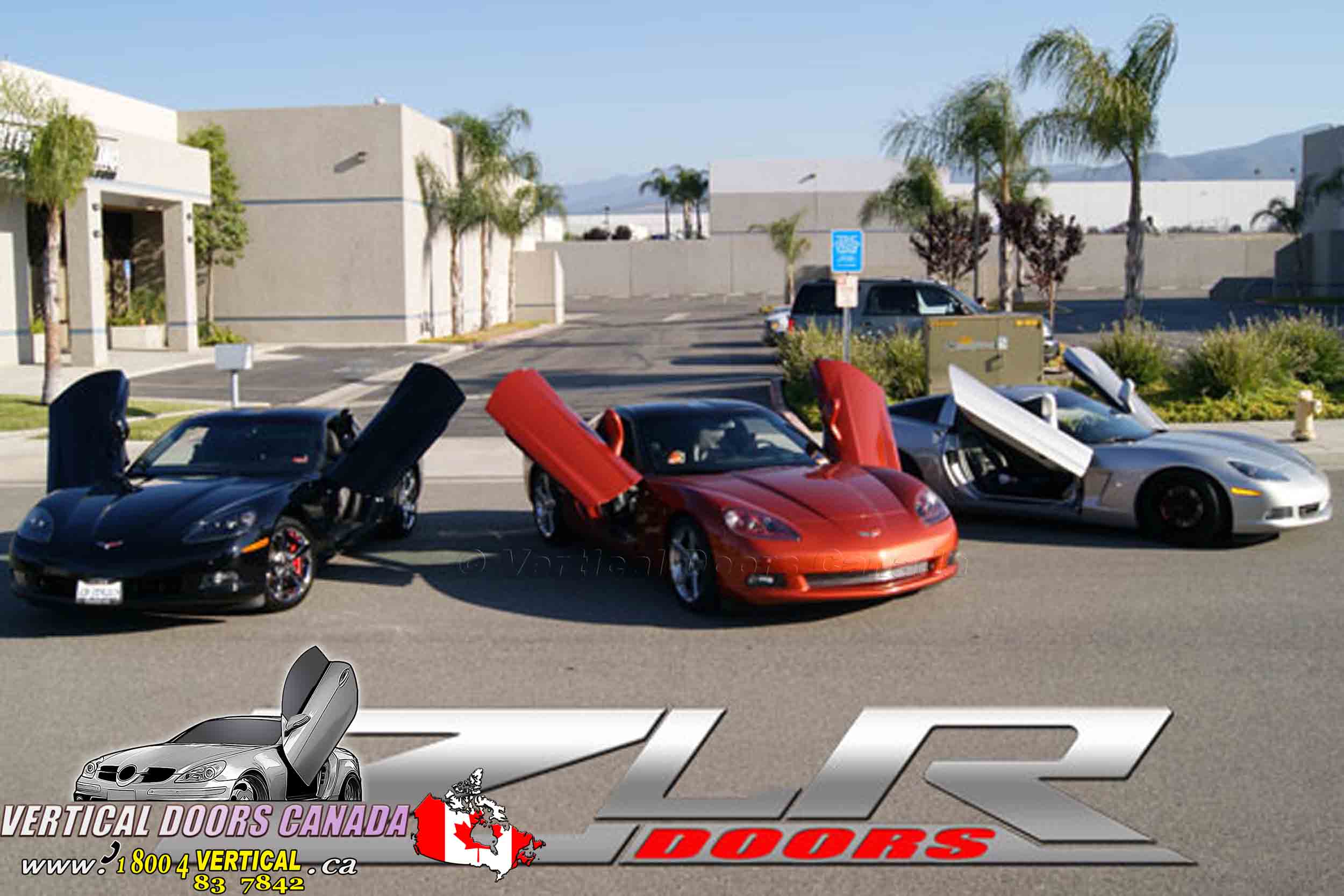 Chevrolet Corvette C6 2005-2013 ZLR ( Discontinued ) Lambo Vertical Doors Kit - VDCCHEVYCORZLRC60513 - Image 7