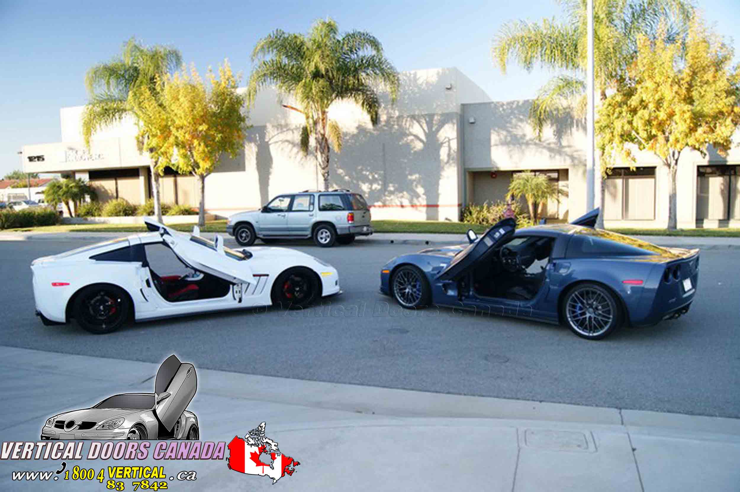 Chevrolet Corvette C6 2005-2013 ZLR ( Discontinued ) Lambo Vertical Doors Kit - VDCCHEVYCORZLRC60513 - Image 3