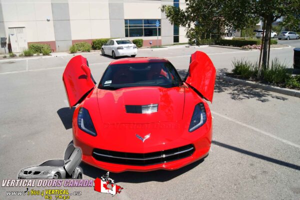 Chevrolet Corvette C7 2014-2019 ZLR Lambo Vertical Doors Kit - Image 39