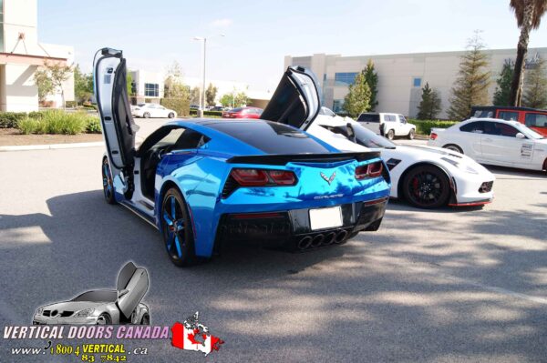 Chevrolet Corvette C7 2014-2019 ZLR Lambo Vertical Doors Kit - Image 30