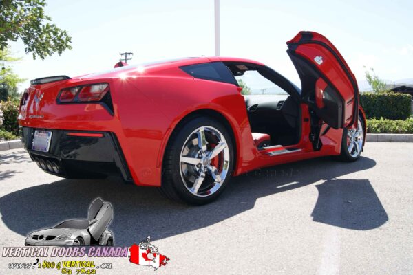 Chevrolet Corvette C7 2014-2019 ZLR Lambo Vertical Doors Kit - Image 27