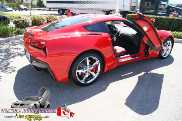 Chevrolet Corvette C7 2014-2019 ZLR Lambo Vertical Doors Kit - Image 22