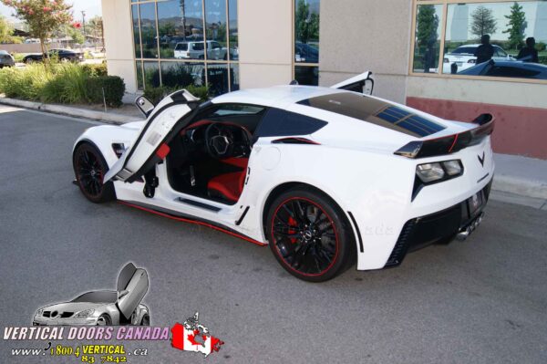 Chevrolet Corvette C7 2014-2019 ZLR Lambo Vertical Doors Kit - Image 16