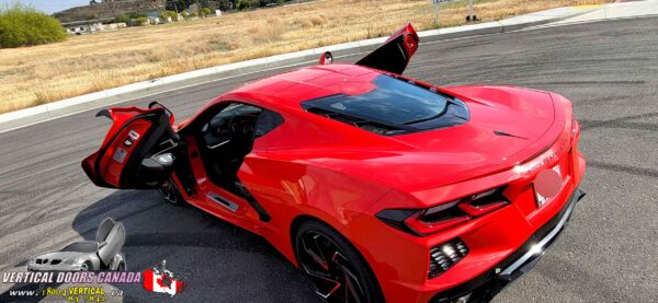 Chevrolet Corvette C8 2020-2024 ZLR Lambo Vertical Doors Kit - Image 6