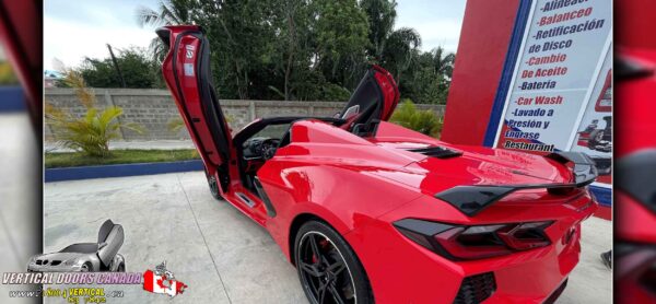 Chevrolet Corvette C8 2020-2024 Lambo Vertical Doors Kit ( There is a different kit for C8 Z06 2023-UP ) - Image 12