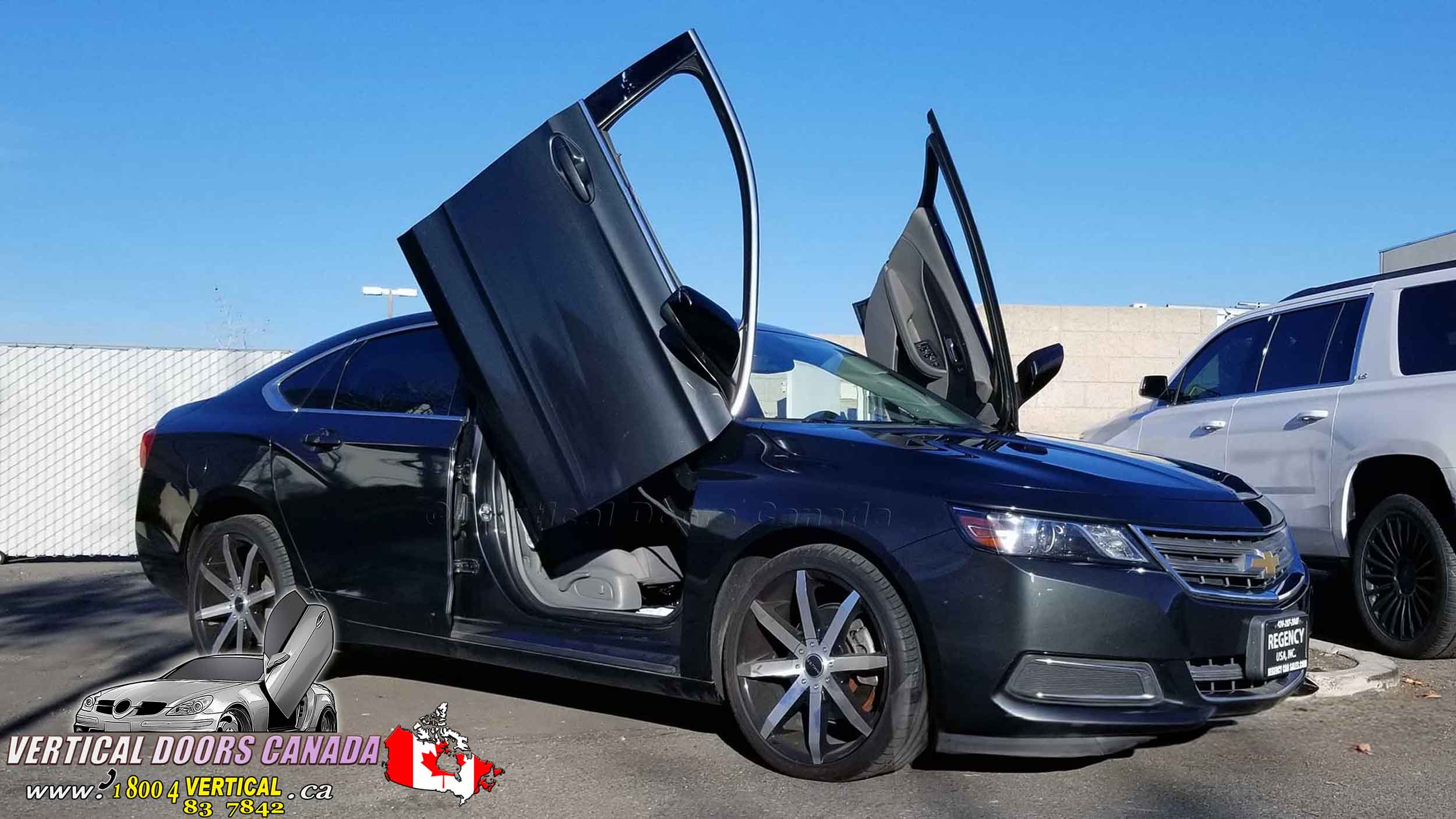 Chevrolet Impala 2014-2018 Lambo Vertical Doors Kit - VDCCHEVYIMP1418 - Image 4