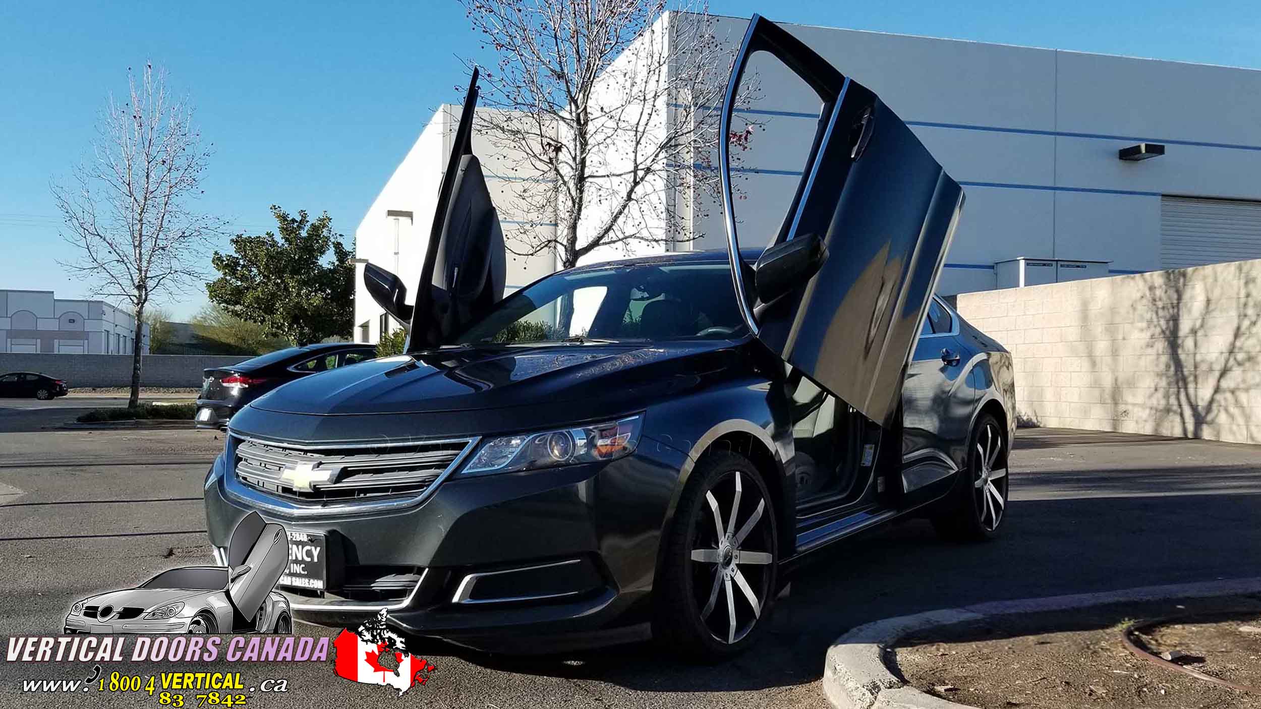 Chevrolet Impala 2014-2018 Lambo Vertical Doors Kit - VDCCHEVYIMP1418