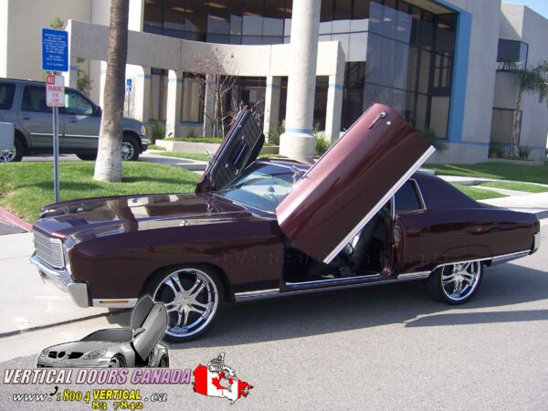 Chevrolet Monte Carlo 1970-1972 Lambo Vertical Doors Kit