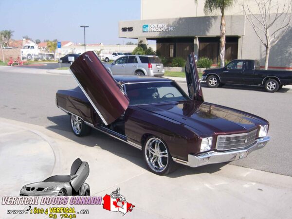 Chevrolet Monte Carlo 1970-1972 Lambo Vertical Doors Kit - Image 10