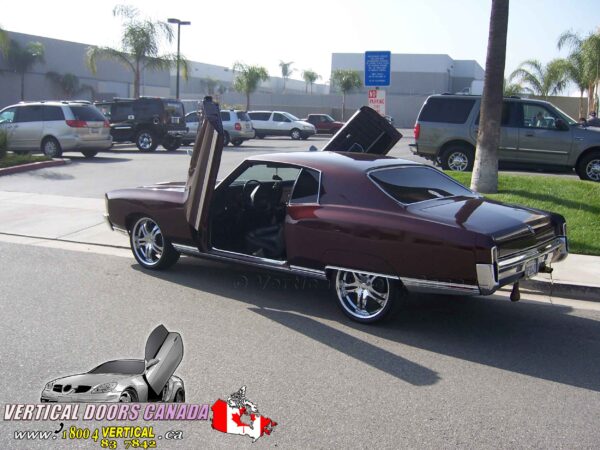 Chevrolet Monte Carlo 1970-1972 Lambo Vertical Doors Kit - Image 5