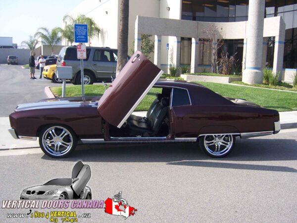 Chevrolet Monte Carlo 1970-1972 Lambo Vertical Doors Kit - Image 4