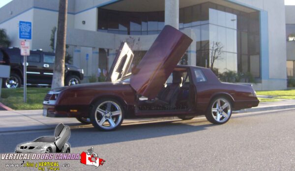 Chevrolet Monte Carlo 1979-1988 Lambo Vertical Doors Kit - Image 13