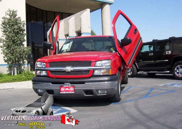 Chevrolet Silverado 1999-2006 Lambo Vertical Doors Kit - Image 2