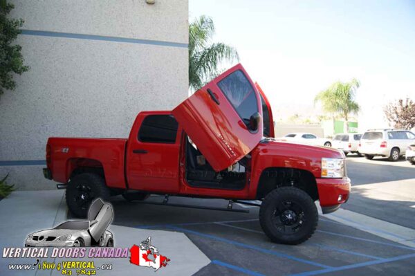 Chevrolet Silverado 2007-2014 Lambo Vertical Doors Kit - Image 6