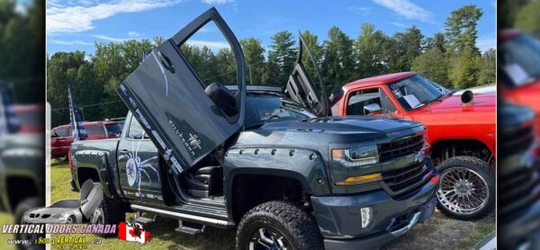 Chevrolet Silverado 2014-2018 Lambo Vertical Doors Kit - Image 7