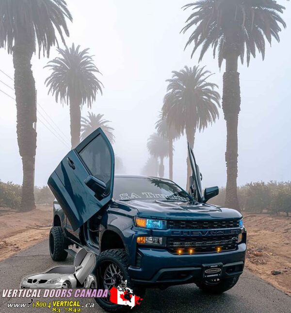 Chevrolet Silverado 2019-2023 Lambo Vertical Doors Kit - Image 13