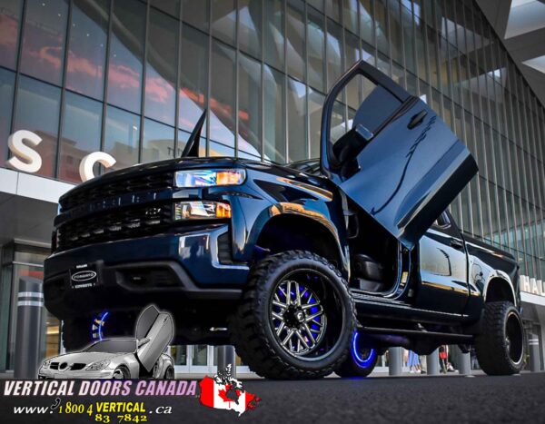 Chevrolet Silverado 2019-2023 Lambo Vertical Doors Kit - Image 3