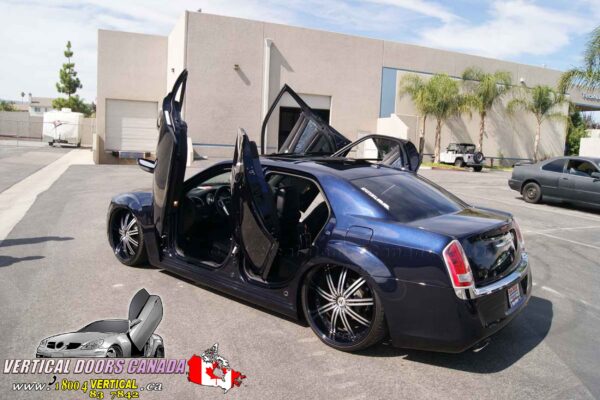 Chrysler 300 2011-2023 Rear Lambo Vertical Doors Kit - Image 14