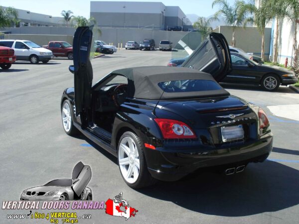 Chrysler Crossfire 2004-2008 2DR Lambo Vertical Doors Kit - Image 9