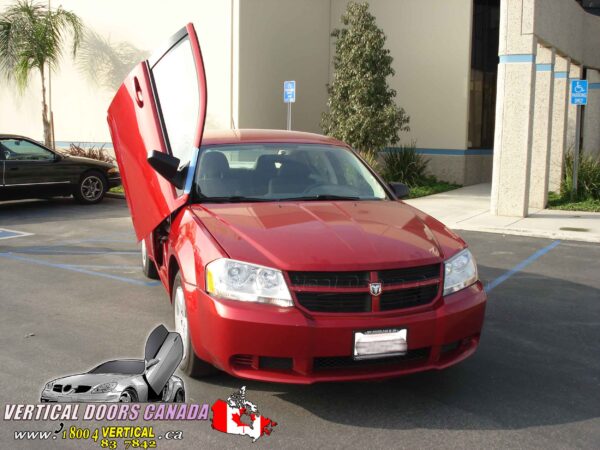 Dodge Avenger 2007-2010 Lambo Vertical Doors Kit ( Special Order ) - Image 2